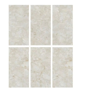Azulejos de porcelana esmaltada antideslizante Crema Bellissimo de diseño italiano, estilo moderno, tamaño 600x1200 para hoteles, centros comerciales, villas y escuelas - Product Image 1