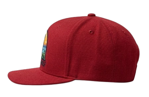 Custom 6-Panel <b>Flat</b> Bill Snapback <b>Hat</b> with 3D Puff Embroidery Cartoon Pattern Sports Style 100% Cotton Unisex Low MOQ - Product Image 3