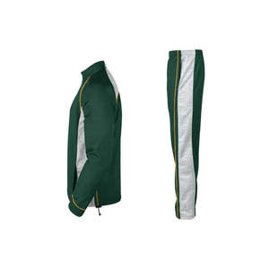 Veste de sport de course à pied avec logo personnalisé pantalon survêtement décontracté unisexe ensemble athlétique de survêtement à manches longues résistant à l'eau - Product Image 5