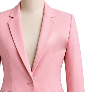 Personalizado | ALPHA |   Sorority AKA - Camisa de Vestir para Hombre, Corte Entallado, Cuello Clásico, Antiarrugas, Ligera, de Alta Calidad, en Poliéster/Spandex, Color Rosa - Product Image 5