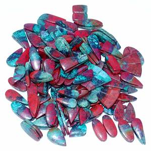 Meilleure vente Sonoran Sunrise paire de matériel de cabochon de pierres précieuses en vrac naturelles - Product Image 3