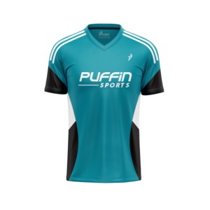 Camiseta de Entrenamiento de Fútbol 2025 con Nombre Personalizado, Cuello en V, Manga Corta, Transpirable, Ajuste Elástico, 100% Poliéster, para Clubes Deportivos - Product Image 1