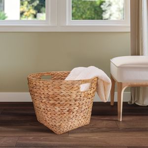 Cesta de Jacinto de Agua de Diseño Elegante para Almacenamiento Decorativo que Mejora el Hogar con Material Ecológico - Product Image 1