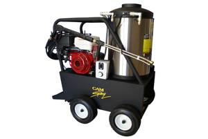 Equipo de Limpieza a Presión de Agua Fría y Caliente a Gasolina de 3500 PSI y 8.5 GPM con Motor Honda de 688 CC - Product Image 3