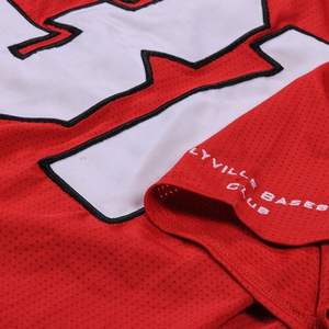 2025 nouveau Style complet Sublimation Baseball uniforme col rond à manches courtes nouveau Design Sublimation Baseball Jersey - Product Image 6