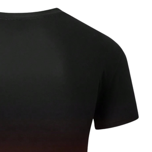 T-shirt Homme Col Rond Manches Courtes Ombré Coupe Droite Décontracté Sportswear 220g Imprimé Léger Confortable Mode Estivale - Product Image 4
