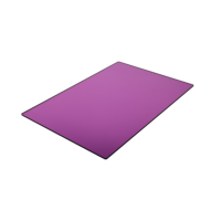 Plaque acrylique miroir flexible personnalisée haute définition en PMMA, panneau miroir décoratif en plastique pour la décoration murale et la fabrication d'enseignes