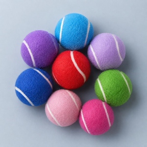 Juguetes de Pelota de Tenis Resistentes para Mascotas, Regalo para Mascotas, Pelotas de Tenis para Perros con Logotipo Personalizado, Pelotas de Tenis Chirriantes para Entrenamiento - Product Image 5