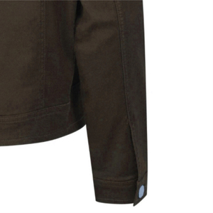 Nouvelle veste en jean d'hiver pour femmes de qualité supérieure coupe-vent en polaire épaisse chaude à la mode veste décontractée à col en fourrure Style vintage - Product Image 6