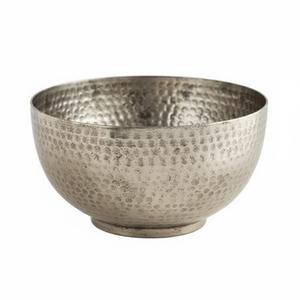 Bol de service pour fruits tendance, bol rond en métal martelé noir, décoration de table pour mariage et hôtel - Product Image 4