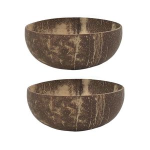 Bol à soupe en coquille de noix de coco naturelle, écologique et durable, fait main, vaisselle moderne pour la cuisine, plat de service pour les fêtes, vaisselle unique HA - Product Image 4