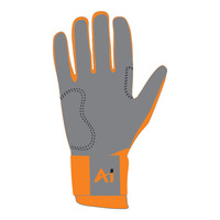 Gants de frappeur de baseball professionnels de haute qualité, design personnalisé, logo, manchette longue, cuir de chèvre, légers, respirants, avec fermeture à crochet