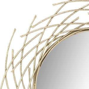 Vàng thanh lịch kim loại tường gương cho quyến rũ trang trí nội thất và phản ánh tuyệt đẹp của hiện đại tinh tế cổ điển gương - Product Image 5