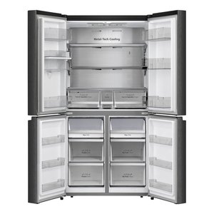 Frigorífico y Congelador Multidoor HI5 RQ758N4SWFE Total No Frost Negro Inox Clase E (91,2x72,5x178,5cm) - Product Image 4