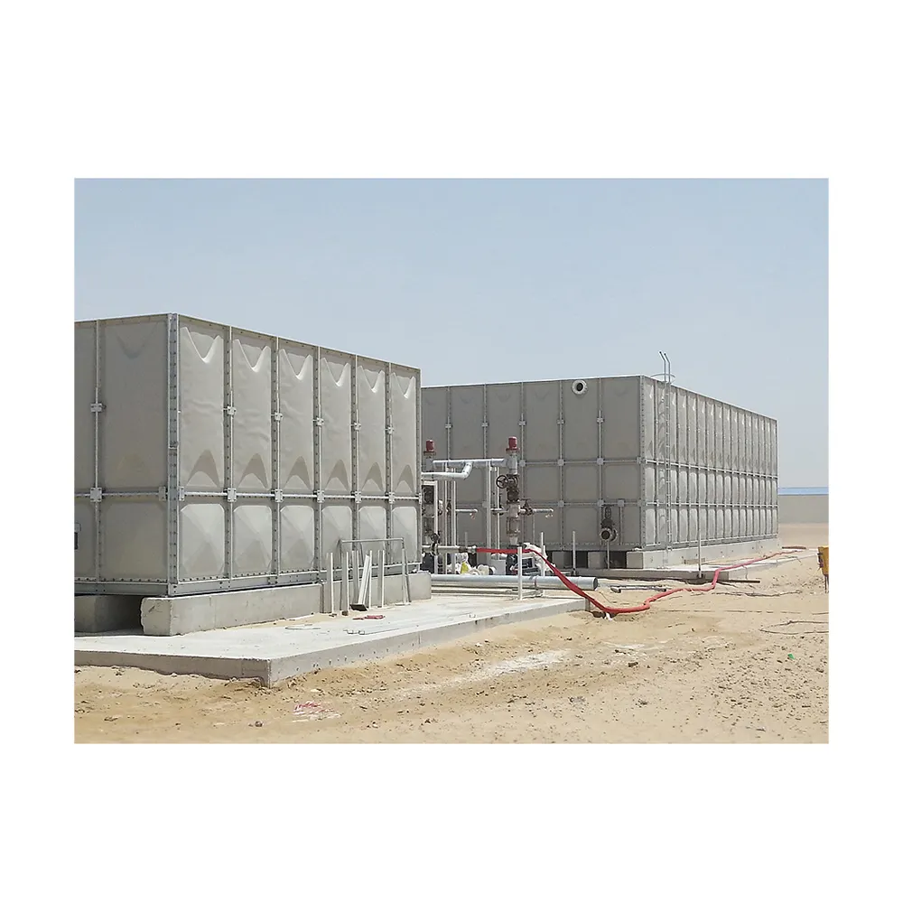 GRP Panel Water Tank DAEWOO GRP Water Tank 1020 tons Completely Blocks outside light Industrial and Household