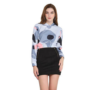 New Arrival Solid Color Autumn Printed Front Women's Long Sleeve <b>Hoodie</b> Workout Gym Hoodies - Product Image 1