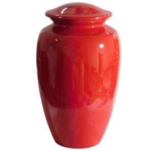 Urnas de cremación de aluminio clásicas para adultos, urnas funerarias de Metal de estilo moderno con acabado de Color verde oscuro para cenizas humanas - Product Image 3