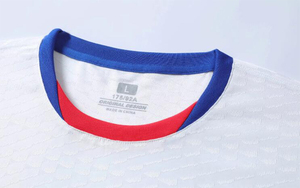 24-25 maillot de football imprimé de haute qualité 100% Polyester col en V demi manches noms d'équipe personnalisés/numéros entraînement d'été respirant - Product Image 5