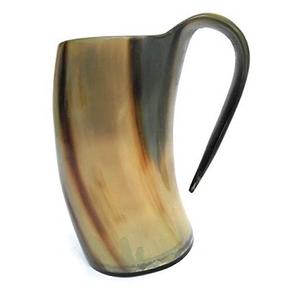 Tazas pulidas de cuerno vikingo de búfalo de IndianExporter, vasos de Hotel con temática de animales elegantes y cuernos para beber de exportación a granel - Product Image 3