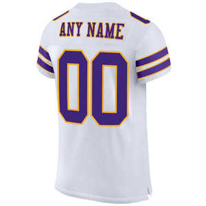 Nouveau design de maillot de football américain, service OEM, vente chaude, tenue d'équipe pour adultes, couleur personnalisée, nom et numéro d'équipe imprimés, short personnalisé - Product Image 4