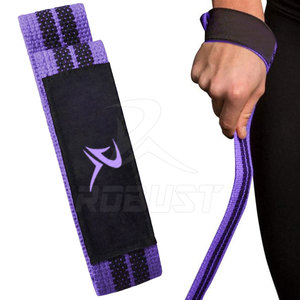 Sangles de musculation réglables en néoprène légères et écologiques avec logo personnalisé pour la salle de sport - Product Image 6