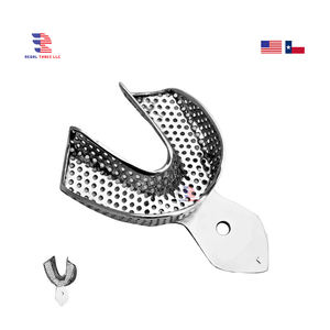 Consumibles de ortodoncia dental, cuidado bucal, dentista, bandeja de mordida, bandeja de impresión, juego perforado dental de 8 superior e inferior - Product Image 2