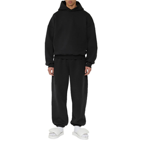 Luxe personnalisé 500 gsm 600 gsm sweat à capuche goutte épaule sweat à capuche vierge 100% coton surdimensionné de haute qualité pour sweat à capuche - Product Image 1