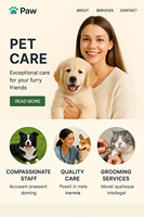 Fournitures professionnelles pour animaux de compagnie Services de conception de sites Web Créations d'agences Web de confiance Plateformes de commerce électronique modernes et abordables