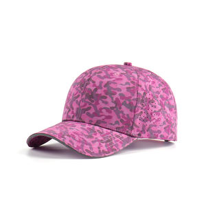 Casquette de baseball sportive unisexe à 5 panneaux personnalisée Offre Spéciale nouveauté réglable nouvelle casquette classique brodée unie personnalisée haute - Product Image 1