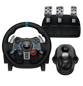 ÚLTIMO PRECIO ASEQUIBLE para el Auténtico Volante de Carreras Logitech G29 Driving Force con Pedales y Palanca de Cambios G de Alta Calidad, Personalizable DIY OEM - Product Image 1