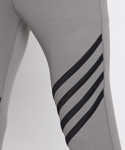 Leggings de compression pour homme C3795, été, respirant, évacuant la transpiration, coton/bambou, séchage rapide, longueur intégrale, taille élastique - Product Image 2