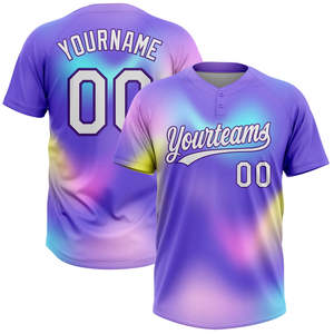 Maillot de baseball personnalisé de haute qualité pour jeunes, uniforme de sport vierge à sublimation, design créatif, pour softball - Product Image 2
