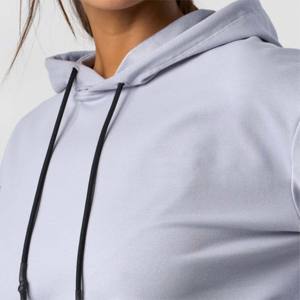 Sudadera Corta con Capucha para Mujer, Moderna, con Bolsillos, Cómoda y Elegante, Perfecta para Viajar - Product Image 3