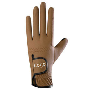 Guantes de Equitación Unisex Antideslizantes de Invierno, Guantes Ecuestres de Cuero Sintético de PU para Montar a Caballo, Fiestas y Ciclismo - Product Image 2