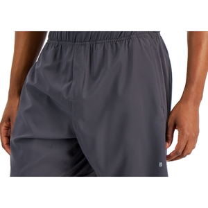 Pantaloncini da Allenamento ID Ideology per Uomo, Tessuto Elastico, Disponibili fino alla Taglia XX-Large 5XL, in Poliestere Grigio con Loghi - Product Image 2