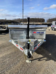 2026 Galvanized Dump Expert <b>Trailer</b> Series 9,900 Lb <b>Trailer</b> Affordable Farm Used <b>Tractor</b> Tipper <b>Trailer</b> Tipping Dump <b>Trailer</b> 10t - Product Image 2