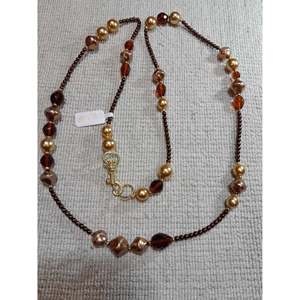 Collar Hecho a Mano con Perlas y Piedras Italianas # 183 - Product Image 1