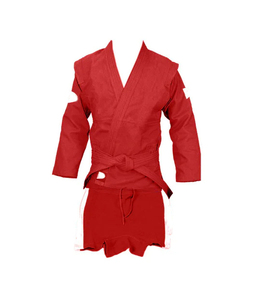 Conjuntos de Uniformes de Boxeo y Sambo, Logotipo Personalizado en la Parte Delantera, Poliéster/Algodón Elástico, Ligero, Transpirable, Unisex, OEM - Product Image 2