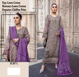 Lujoso conjunto de invierno: Heavy Rayon 7XL Shalwar Kameez emparejado con un Dupatta de gasa estampado, perfecto para la elegancia durante todo el día - Product Image 2