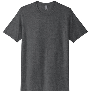 T-shirts légers en trois mélanges Bella toile vêtements personnalisés t-shirt de piste unisexe en trois mélanges t-shirts unisexes en trois mélanges personnalisés - Product Image 1