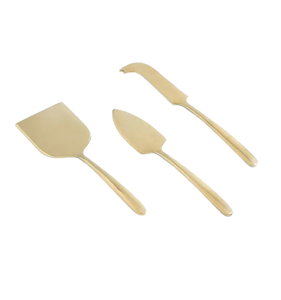 Juego de herramientas de corte de queso de color dorado de acero inoxidable de tamaño personalizado de diseño único a la venta en calidad de exportación - Product Image 4