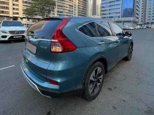 HO NDA 2.4L CR-V 2015มือสอง SUV เบาะหนังตกแต่งภายในสีเข้ม - Product Image 4