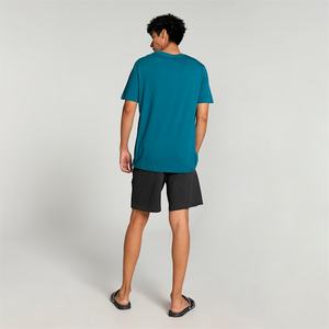 Conjunto de pantalones cortos de verano para hombre al por mayor camiseta polar de algodón y pantalones cortos traje informal personalizable - Product Image 2