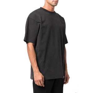 Camiseta de algodón con estampado de peso pesado directo a la ropa, camisetas personalizadas Boxy Fit para hombre, camiseta de gran tamaño para hombre - Product Image 2