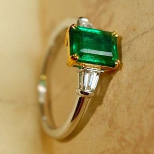 Handmade 925 Sterling Silver Fine Jewelry Gold Plated Emerald Engagement <b>Ring</b> for Women Vintage for <b>Indian</b> Weddings Wholesale - Product Image 6