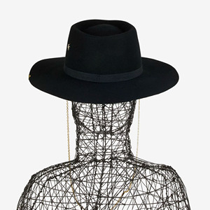 Premium Wool <b>Hat</b> Stylish Spiders Fedora <b>Hat</b> - Crafted From 100% Wool, Made in Italy - Perfect for Elevating Elegant Outfits - Product Image 4