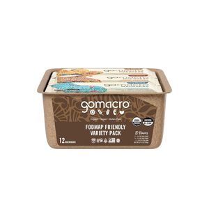 Barras de Proteína Veganas Orgánicas GoMacro MacroBar - Paquete Variado Apto para FODMAP (Barras de 2.0-2.3 Onzas, 12 Unidades) - Product Image 5