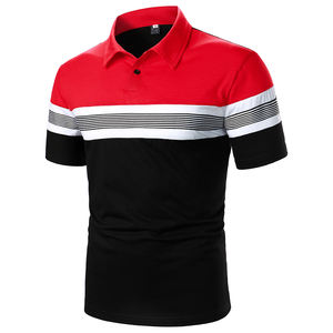 Latest Design Factory Wholesale Personalized High Quality Quick Dry Casual Custom Embroidery Logo Printed <b>Men's</b> Polo <b>Shirt</b> - Product Image 1