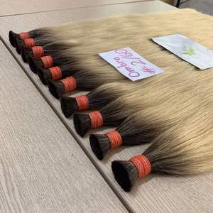 Pelo a granel precio al por mayor sin procesar Super dibujado virgen 100% extensiones de cabello humano natural vietnamita - Product Image 4