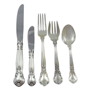 Ensemble de couverts royaux en acier inoxydable à poignée de designer de style occidental plaqué argent en vrac de la meilleure qualité pour le dîner au restaurant et à l'hôtel - Product Image 2